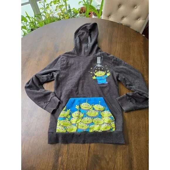 Disney Pixar Toy Story Hoodie Alien Spaceship Youth Large - Picture 1 of 13
